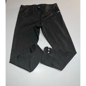 Jockey women’s black poke a dot leggings